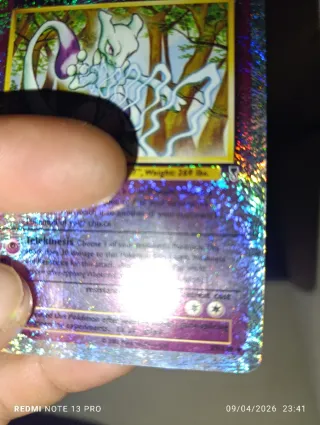 OFERTA DE MES ABRIl y MAYO Carta Pokémon Mewtwo