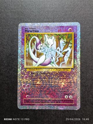 OFERTA DE MES ABRIl y MAYO Carta Pokémon Mewtwo