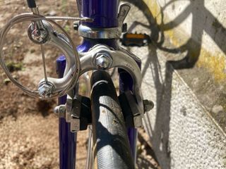 Bicicleta Corbetta Morado y Amarillo