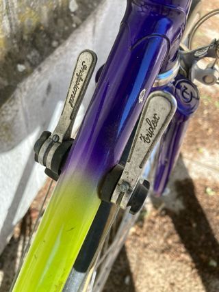 Bicicleta Corbetta Morado y Amarillo