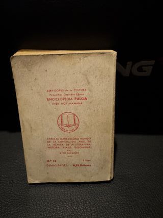 Quo Vadis mini libro antiguo Enciclopedia Pulga