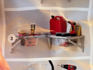 Toomax Freedom Corner Wall Shelf Unit 93-2