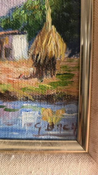 3 Cuadros Óleo Firmados