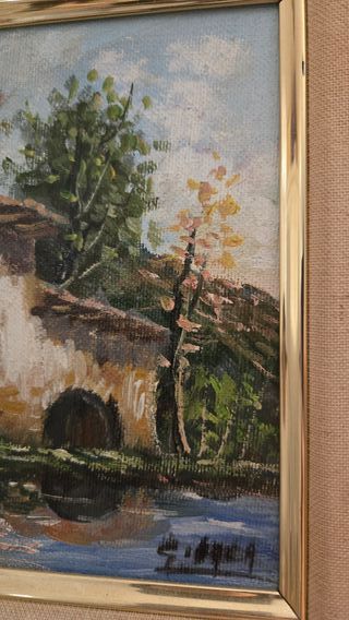 3 Cuadros Óleo Firmados