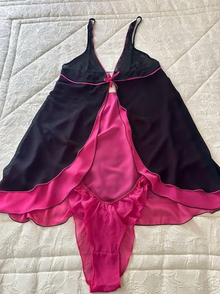 Camisón corto y braguita