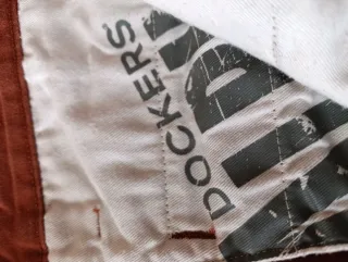 Pantalón Dockers Naranja Hombre Talla 34x36