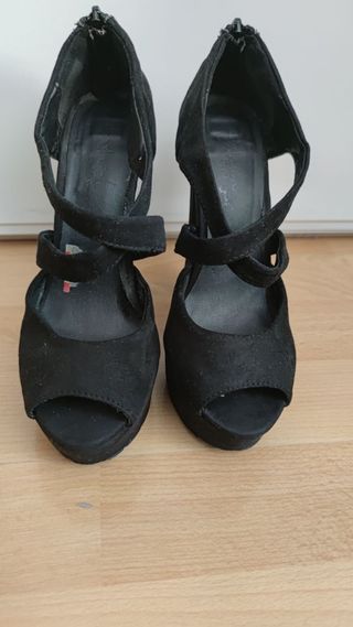 Zapatos tacón plataforma Fashion Talla 35