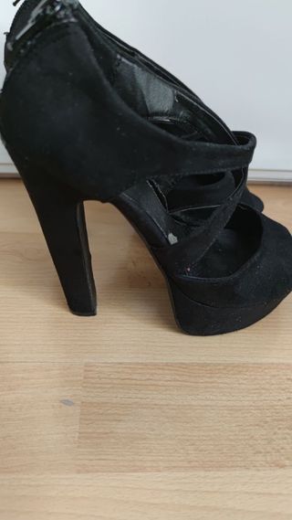 Zapatos tacón plataforma Fashion Talla 35