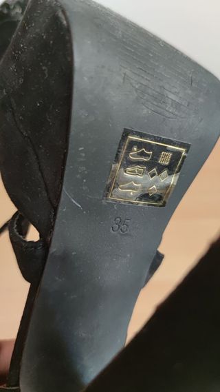 Zapatos tacón plataforma Fashion Talla 35