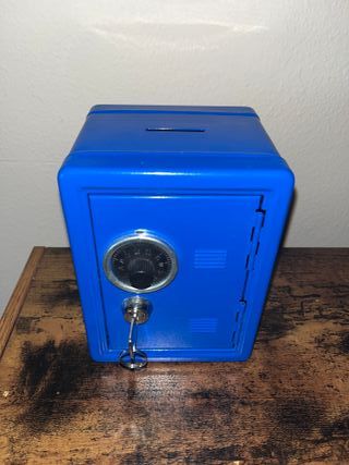 Caja Fuerte Azul 12x10x16