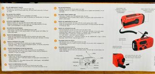 • Radiolinterna portátil solar 3 en 1 - 4000mAh •