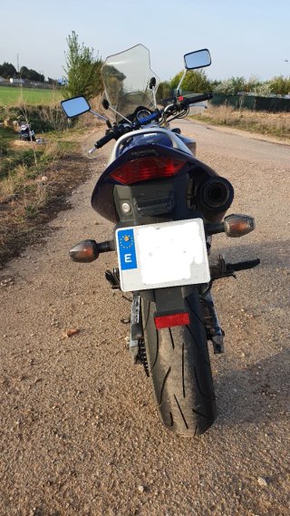Honda CB600F Hornet 2006 Azul