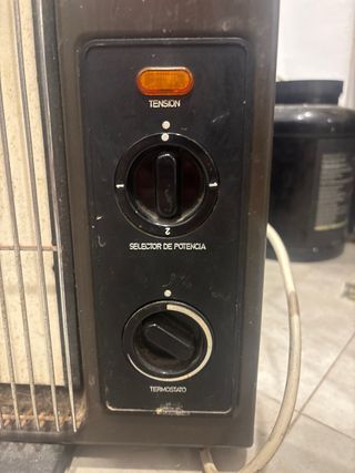 Calefactor radiador electrico