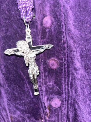 Túnica Cristo Morada Talla Única