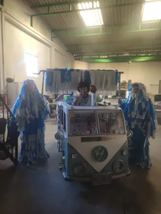 Disfraz Lavadero Hippie Furgoneta