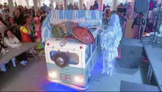 Disfraz Lavadero Hippie Furgoneta