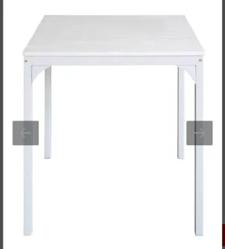 Mesa de cocina KATIA blanca