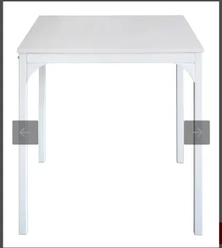 Mesa de cocina KATIA blanca