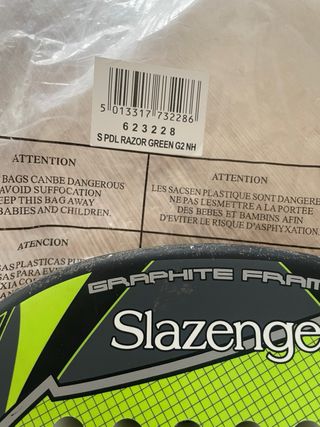 Pala de pádel Slazenger Razor Green