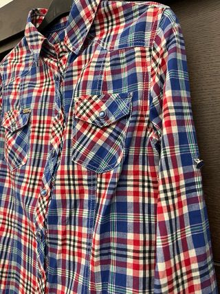 Camisa cuadros Kelrebec Talla L