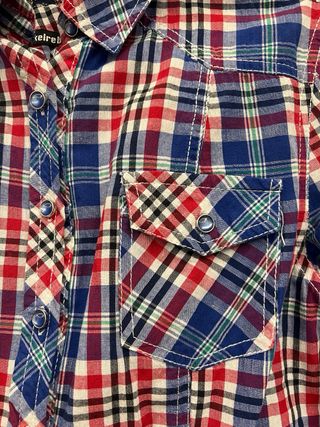 Camisa cuadros Kelrebec Talla L