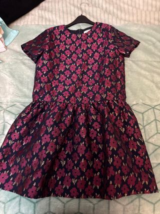 Vestido niña estampado floral talla 10