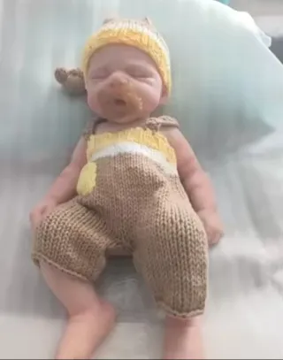 Bebé Reborn Silicona Completa 45cm