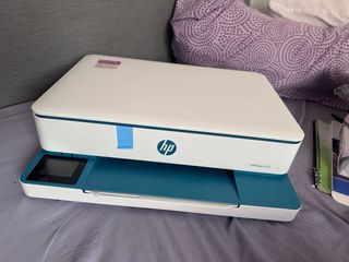 Stampante HP Blu e Bianca