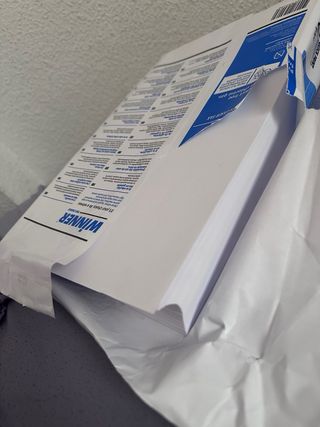 Stampante HP Blu e Bianca