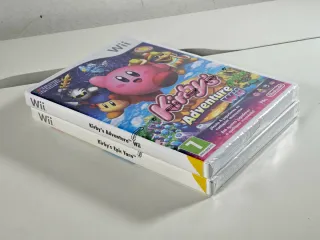 Lote Kirby Epic Yarn y Adventure Wii Precintados