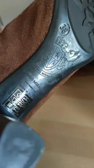 Botines Piel Pedro Miralles Talla 38
