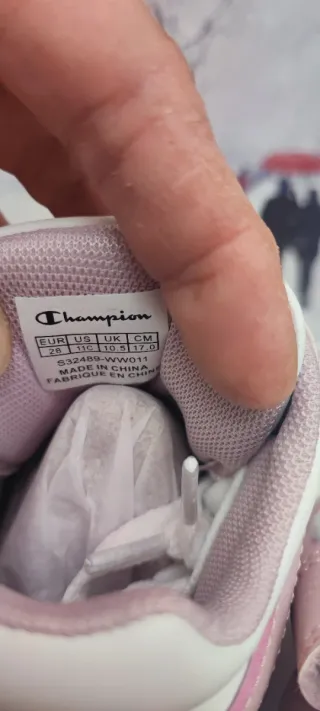 Zapatillas Champion Niña Talla 28 Rosa