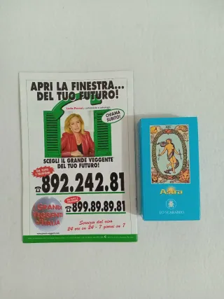 Tarocchi Classici Astra con Brochure vintage