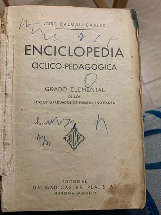 Libro Enciclopedia  ciclico Pedagogica