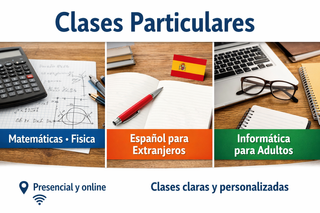Clases particulares: primaria, ESO y Bachillerato