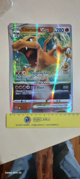 Carta Pokemon Gigante Charizard VSTAR
