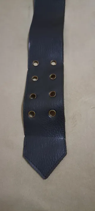 Cinturón de cuero marrón 1m