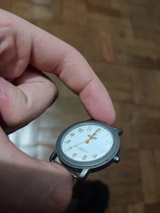 Reloj Nevir Mujer Titanio Plata