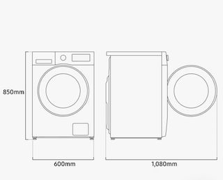 Lavadora Samsung 9kg Ecobubble