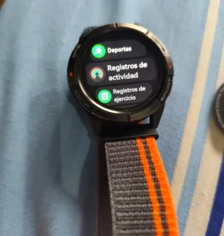 Reloj Mibro GS Active GPS Negro/Naranja