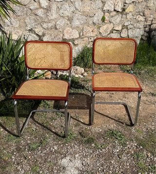 Sillas Cesca vintage. Italia 80. Precio uni. Hay 2