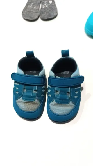 Zapatillas barefoot niño Talla l. Zapato feroz