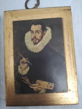 Pareja de cuadros antiguos