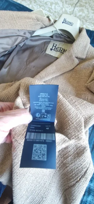 Soprabito HERNO originale foderato