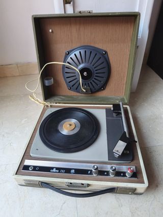 Tocadiscos Cosmo 751 Maleta Vintage