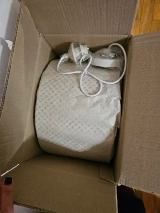 Lámpara colgante Atmosphera Liby bambú D.40cm