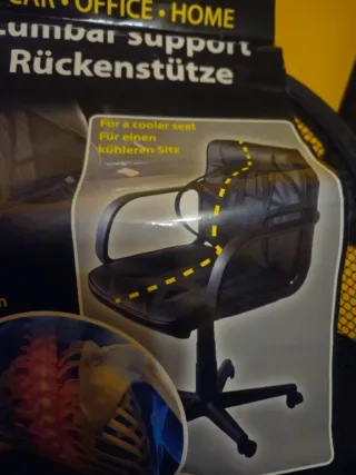 Soporte Lumbar Ergonómico Coche/Oficina