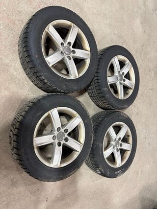 Llantas 16 5x112 con Neumáticos ORIGINALES AUDI
