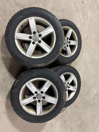 Llantas 16 5x112 con Neumáticos ORIGINALES AUDI