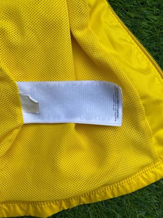 Giacca a vento bambino Nike gialla